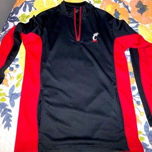 Cincinnati Bearcats 1/4 zip